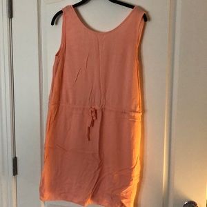 Cute pink dress with lace back detail